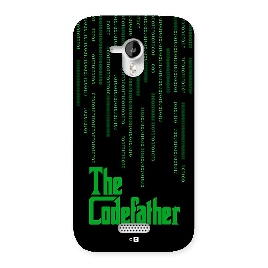 The Codefather Back Case for Canvas HD A116