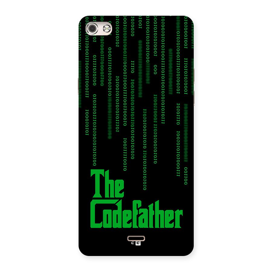 The Codefather Back Case for Canvas Silver 5