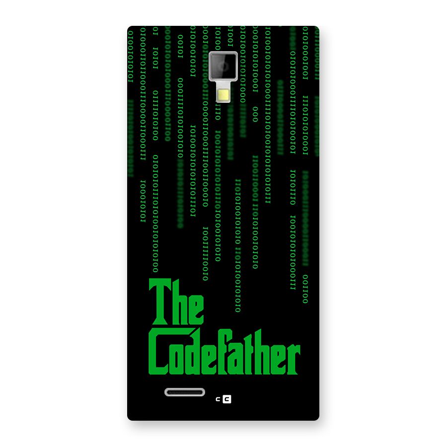 The Codefather Back Case for Canvas Xpress A99