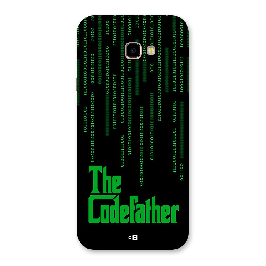 The Codefather Back Case for Galaxy J4 Plus