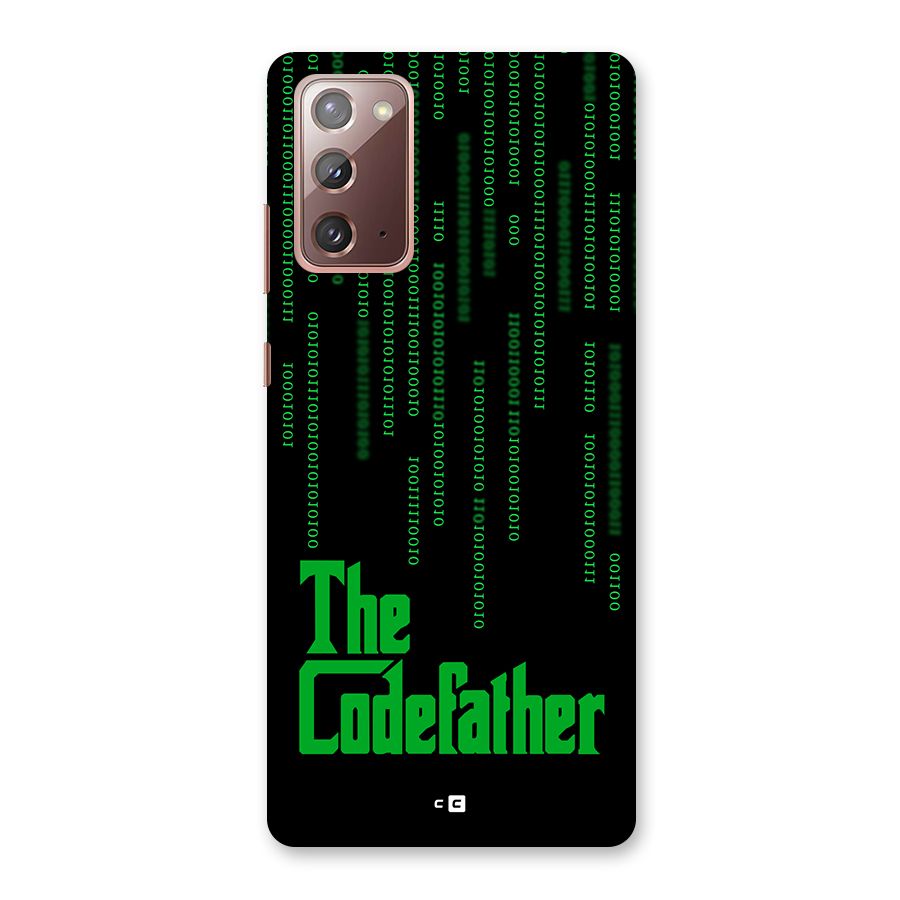 The Codefather Back Case for Galaxy Note 20