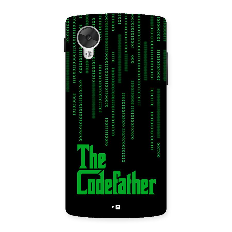 The Codefather Back Case for Google Nexus 5