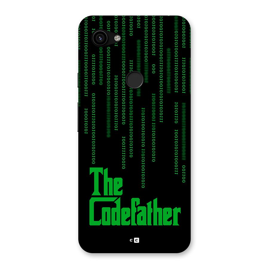 The Codefather Back Case for Google Pixel 3a XL