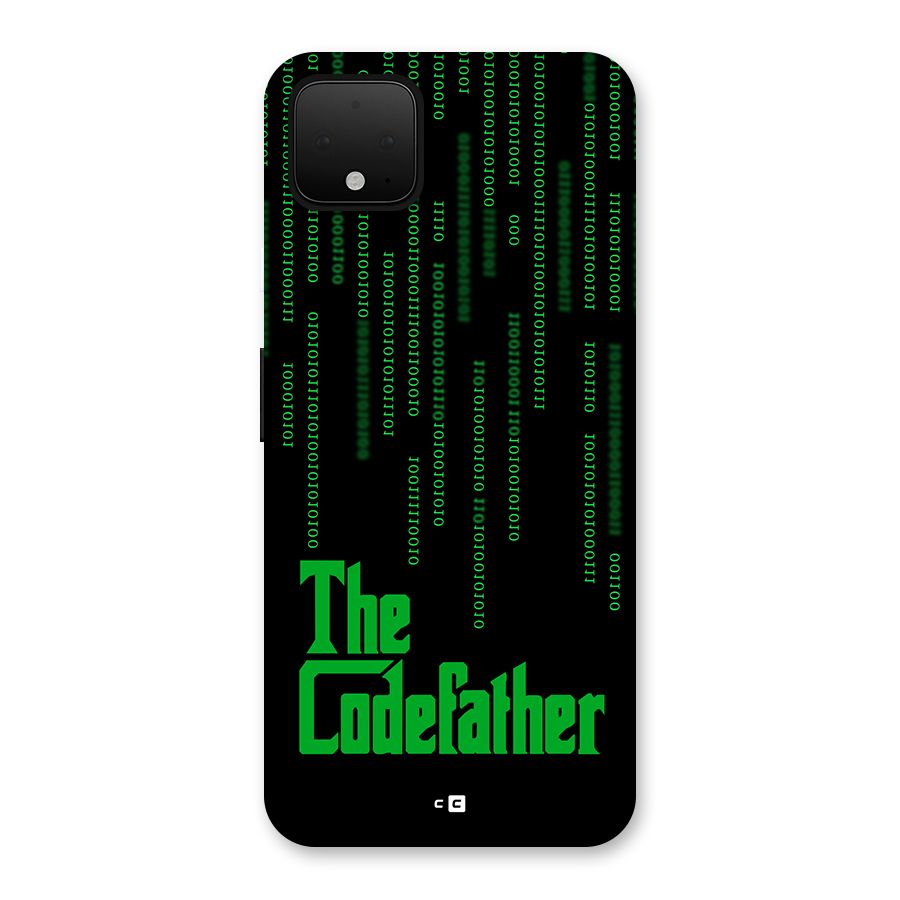 The Codefather Back Case for Google Pixel 4 XL