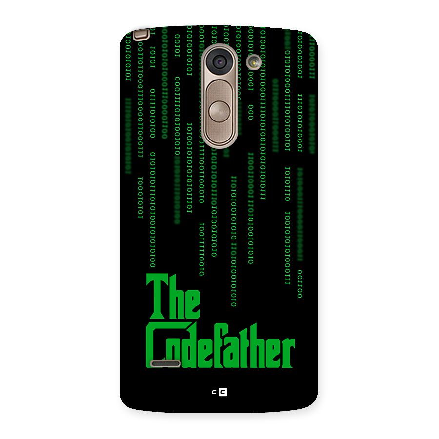 The Codefather Back Case for LG G3 Stylus
