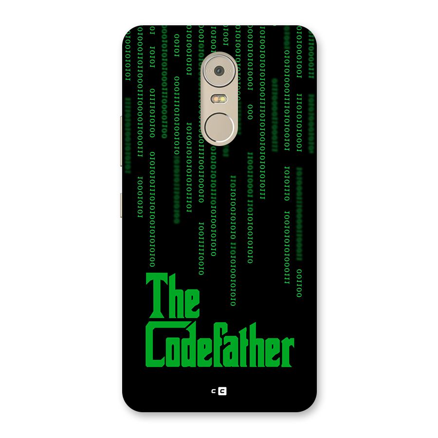 The Codefather Back Case for Lenovo K6 Note