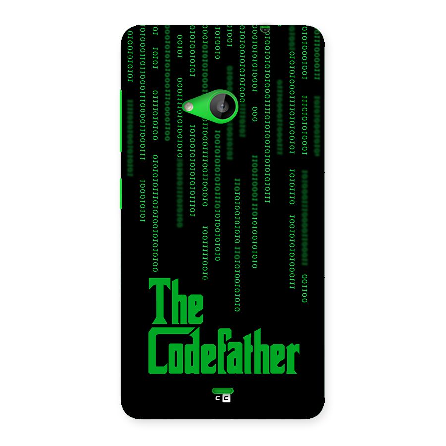 The Codefather Back Case for Lumia 535