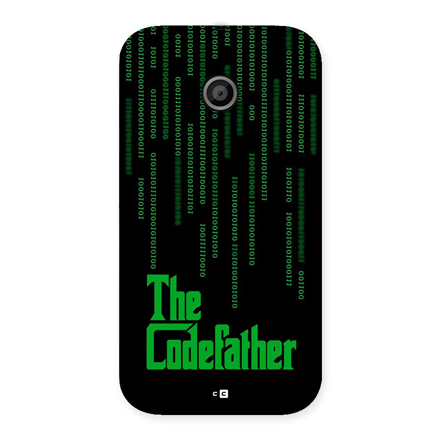 The Codefather Back Case for Moto E