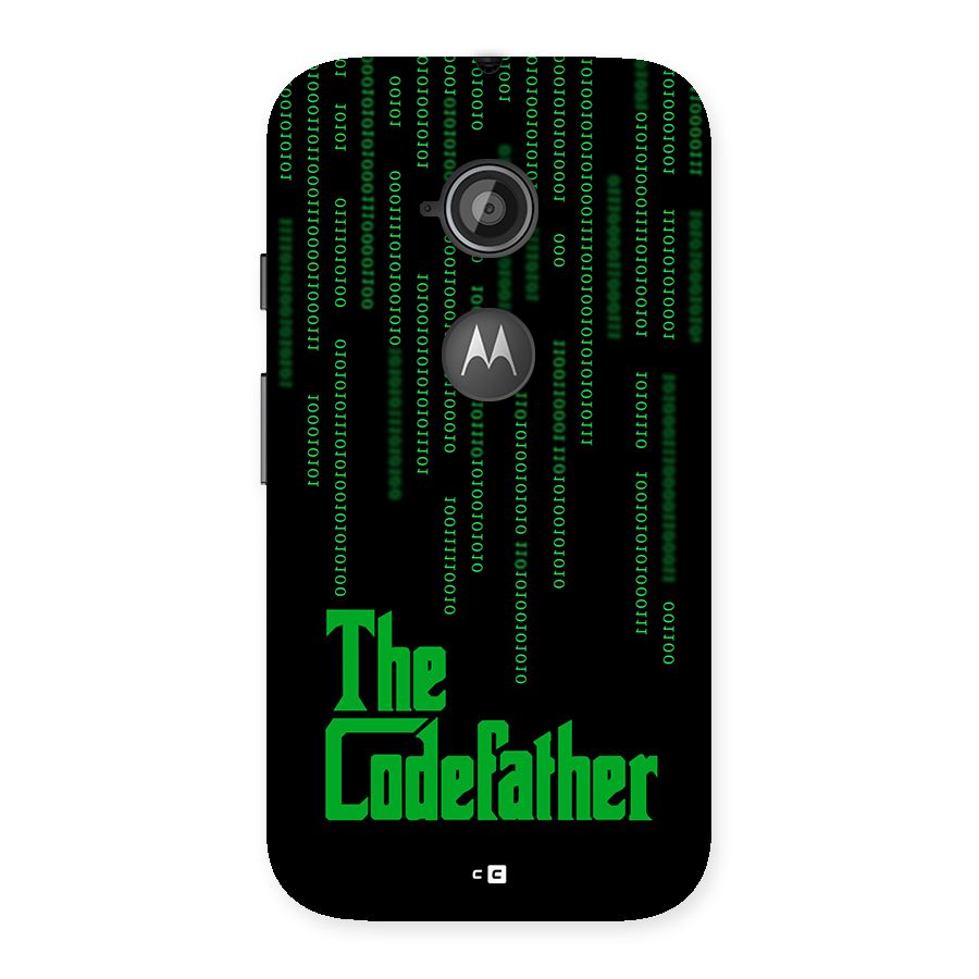 The Codefather Back Case for Moto E 2nd Gen