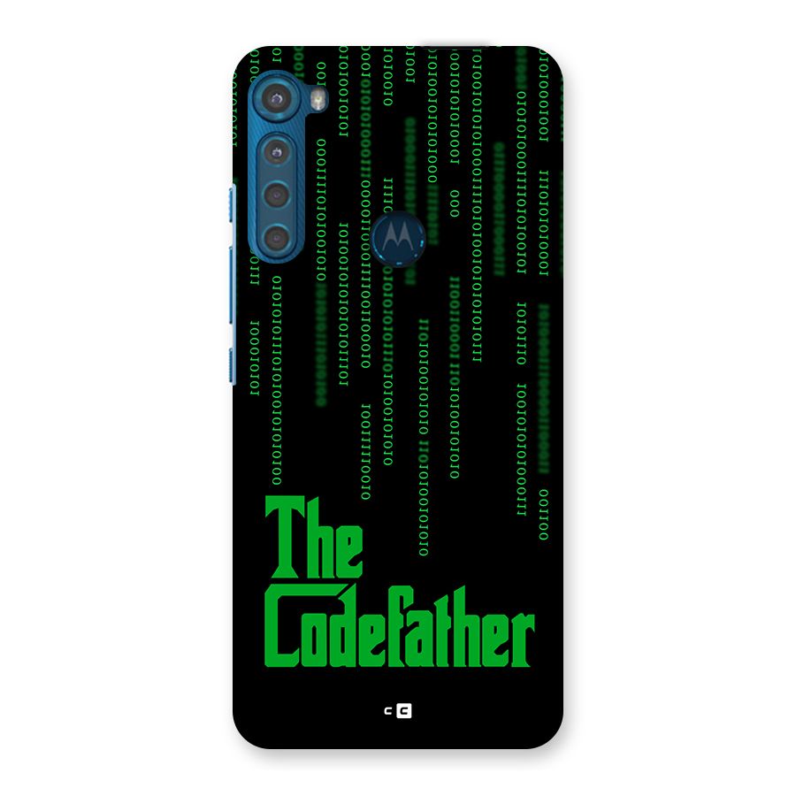 The Codefather Back Case for Motorola One Fusion Plus
