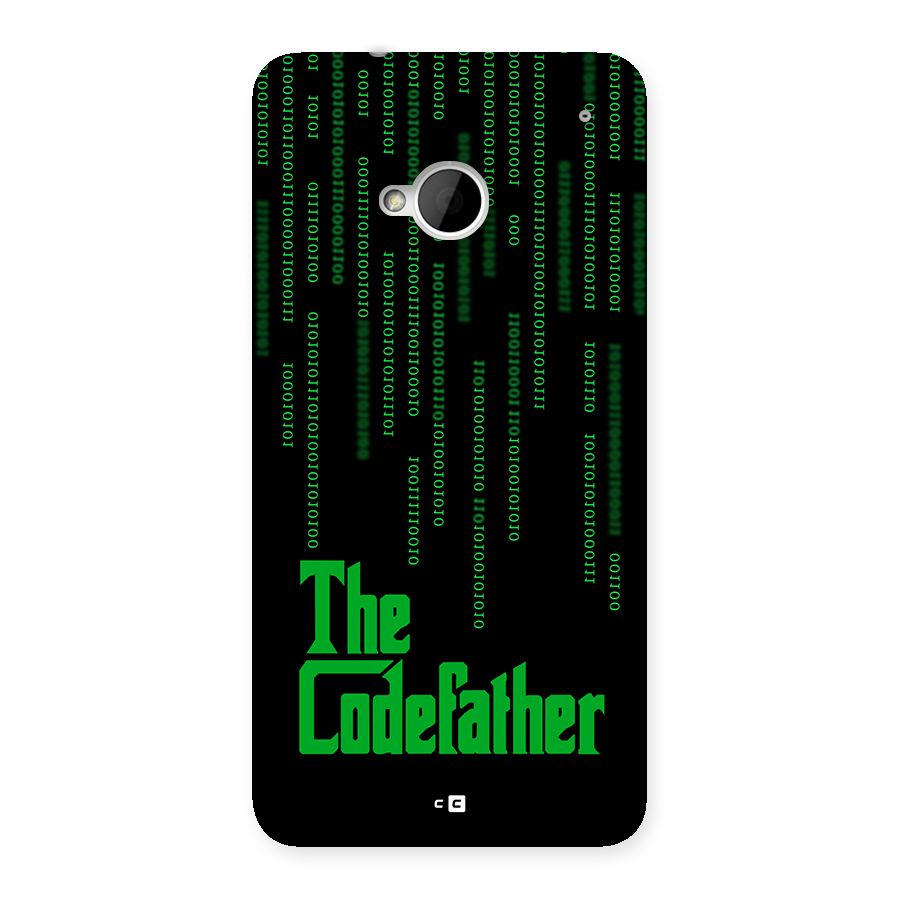 The Codefather Back Case for One M7 (Single Sim)