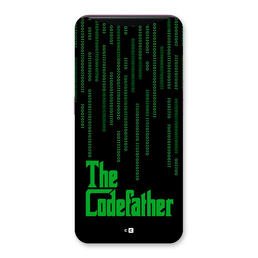 The Codefather Back Case for Oppo Find X