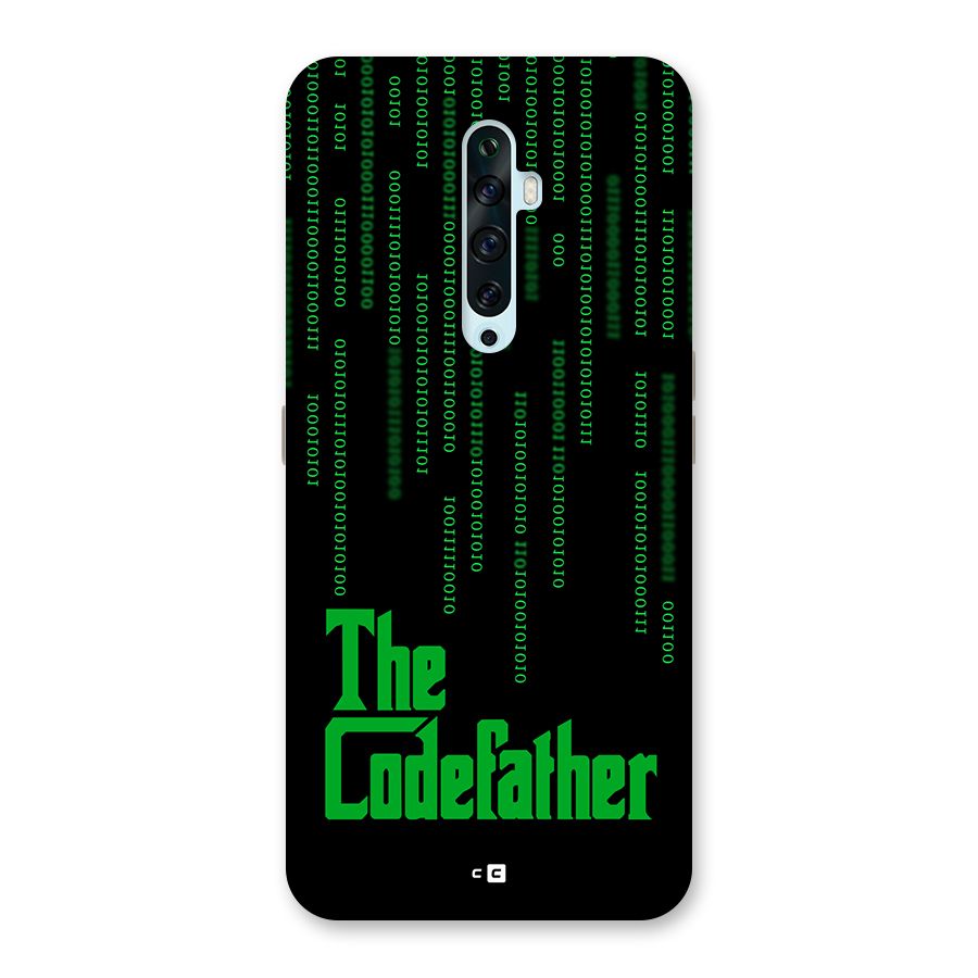 The Codefather Back Case for Oppo Reno2 F
