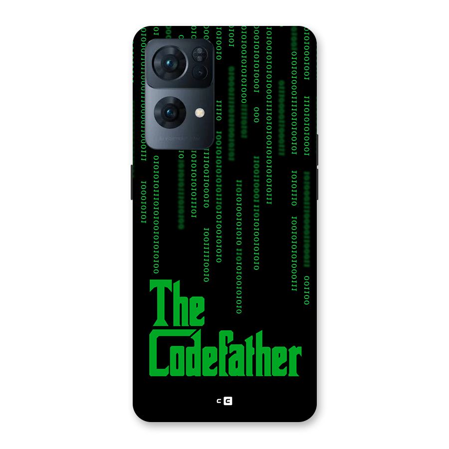 The Codefather Back Case for Oppo Reno7 Pro 5G