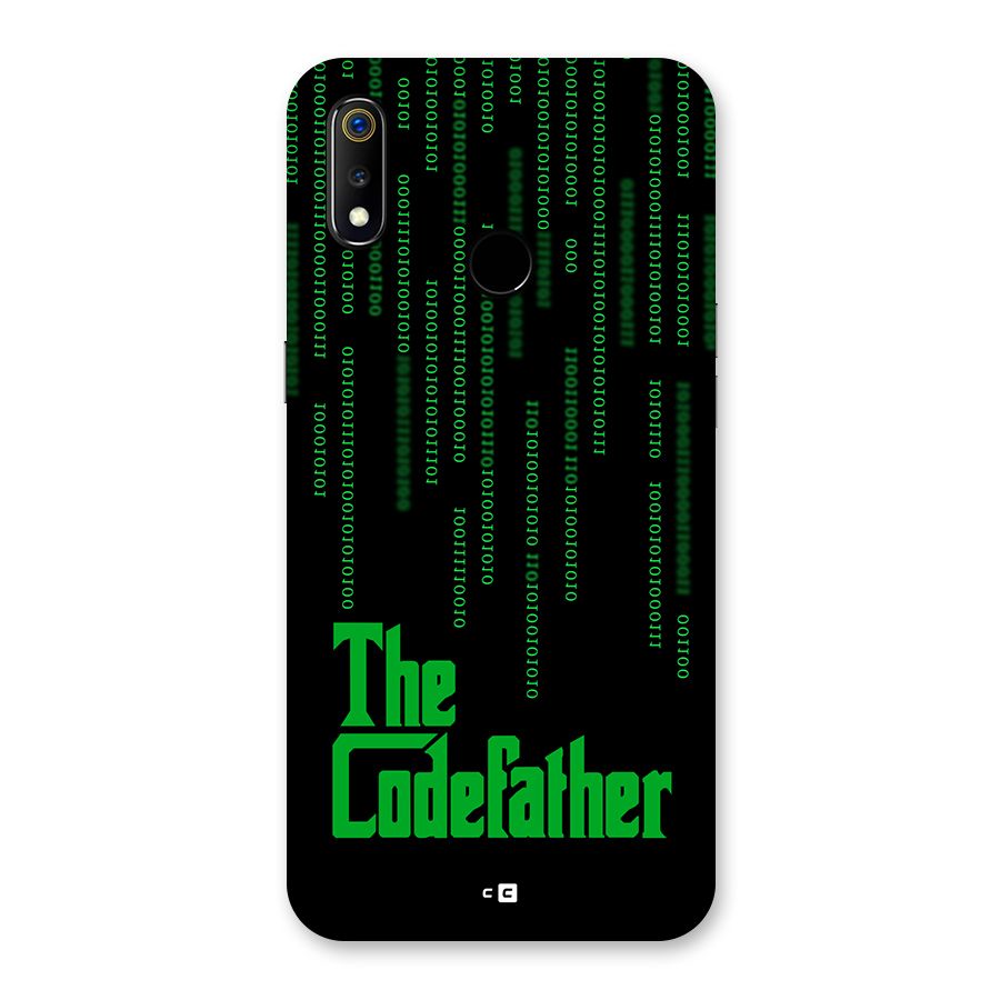 The Codefather Back Case for Realme 3