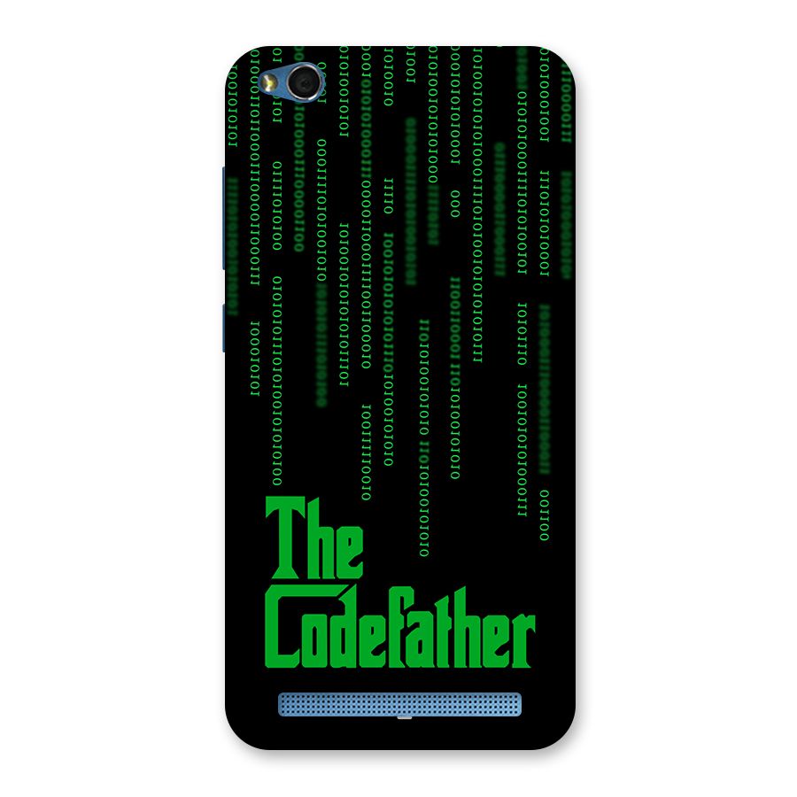 The Codefather Back Case for Redmi 5A