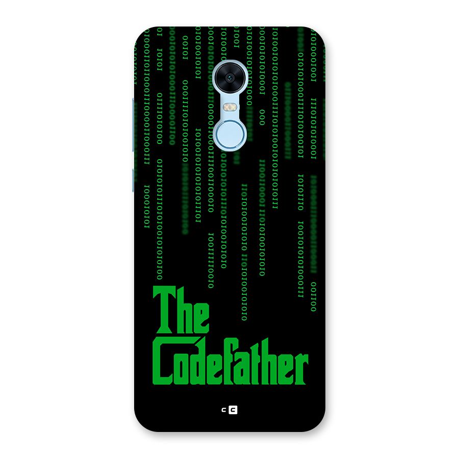 The Codefather Back Case for Redmi Note 5