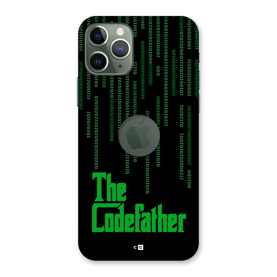 The Codefather Back Case for iPhone 11 Pro Logo Cut