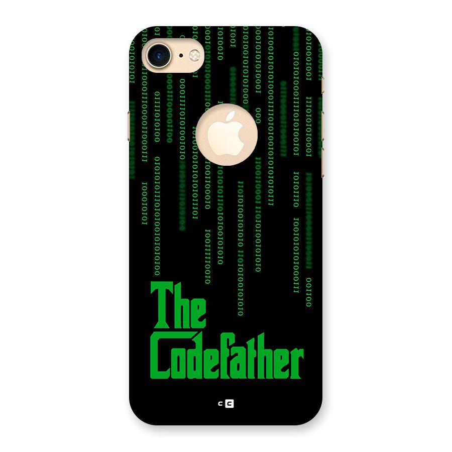 The Codefather Back Case for iPhone 7 Logo Cut