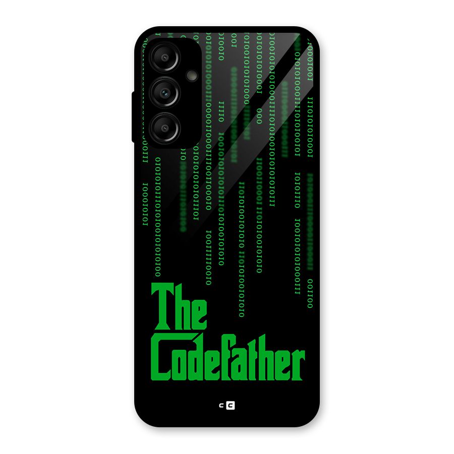 The Codefather Glass Back Case for Galaxy A14 5G