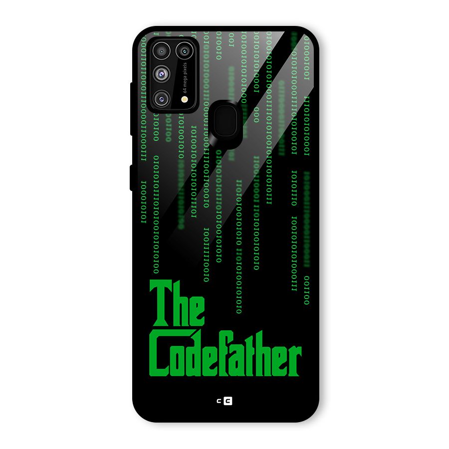 The Codefather Glass Back Case for Galaxy M31