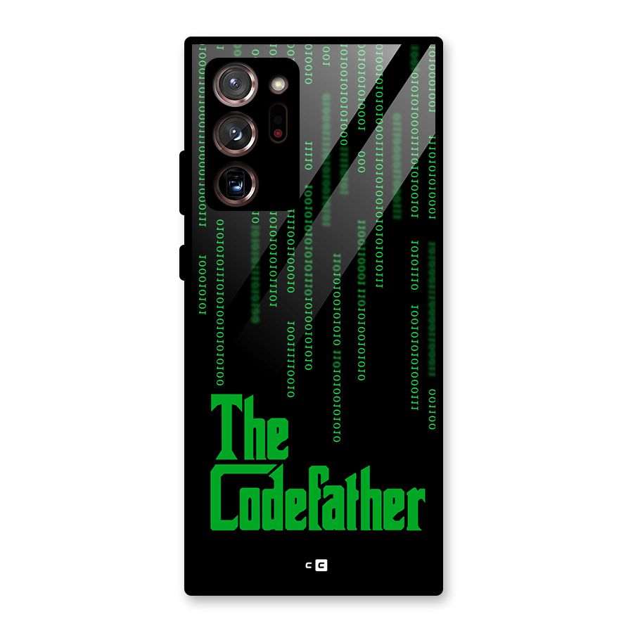The Codefather Glass Back Case for Galaxy Note 20 Ultra