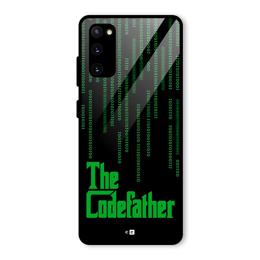 The Codefather Glass Back Case for Galaxy S20 FE 5G