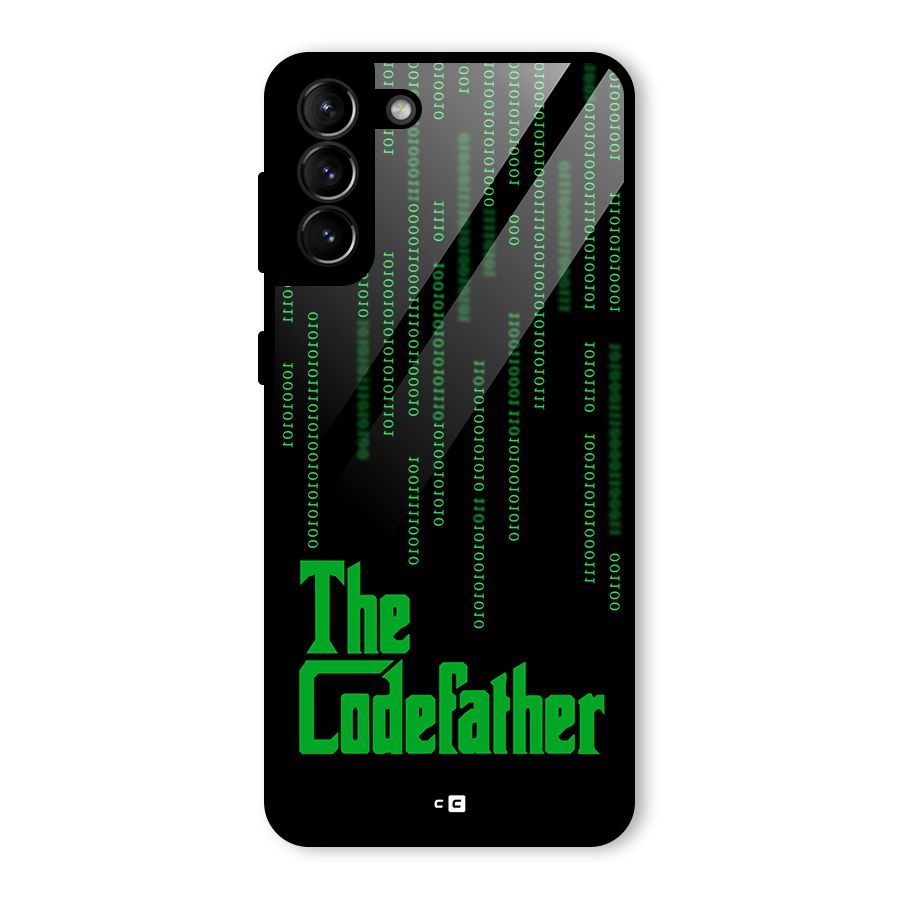 The Codefather Glass Back Case for Galaxy S21 Plus
