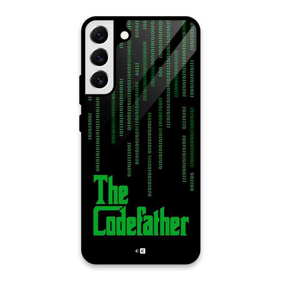 The Codefather Glass Back Case for Galaxy S22 Plus 5G