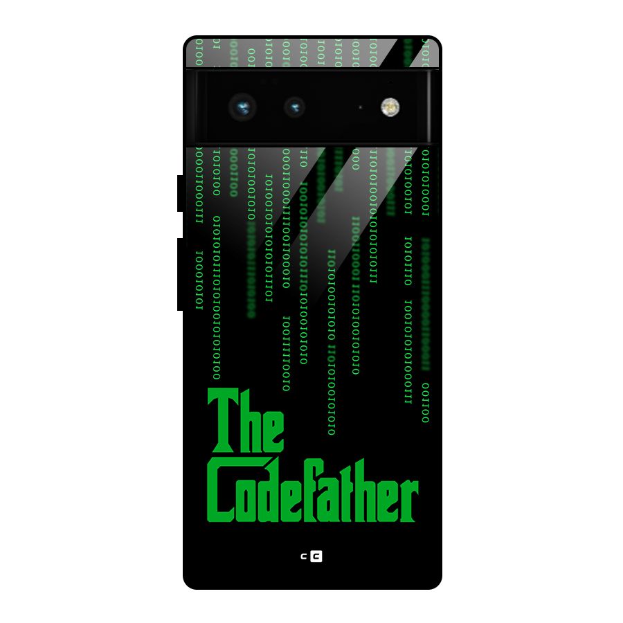 The Codefather Glass Back Case for Google Pixel 6