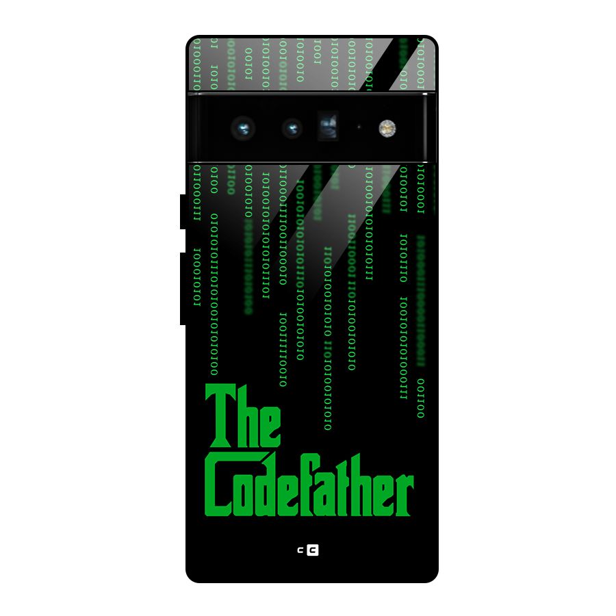 The Codefather Glass Back Case for Google Pixel 6 Pro