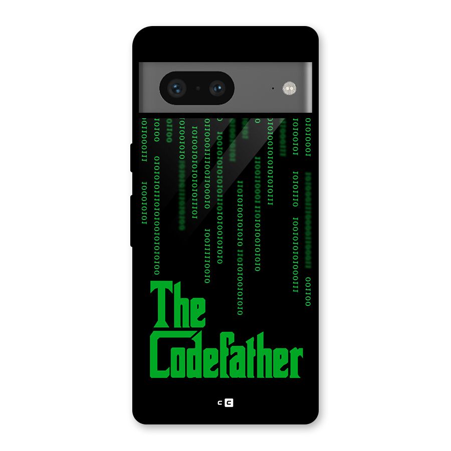 The Codefather Glass Back Case for Google Pixel 7