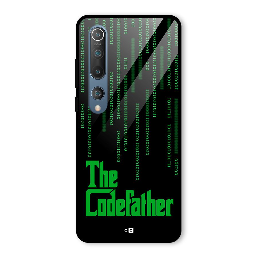 The Codefather Glass Back Case for Mi 10