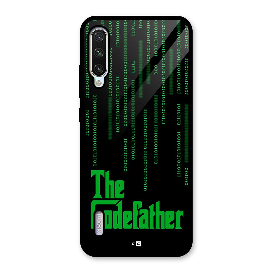 The Codefather Glass Back Case for Mi A3