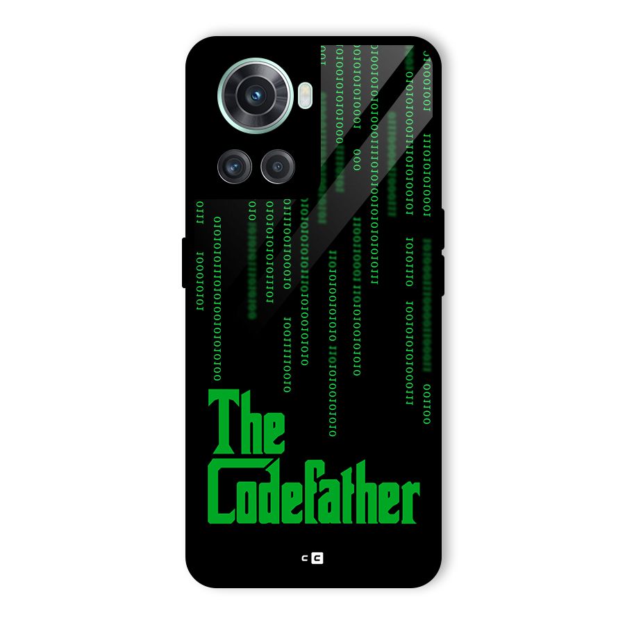 The Codefather Glass Back Case for OnePlus 10R