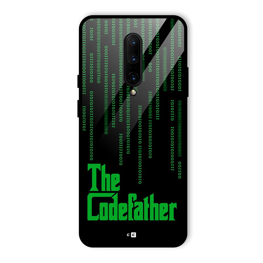 The Codefather Glass Back Case for OnePlus 7 Pro