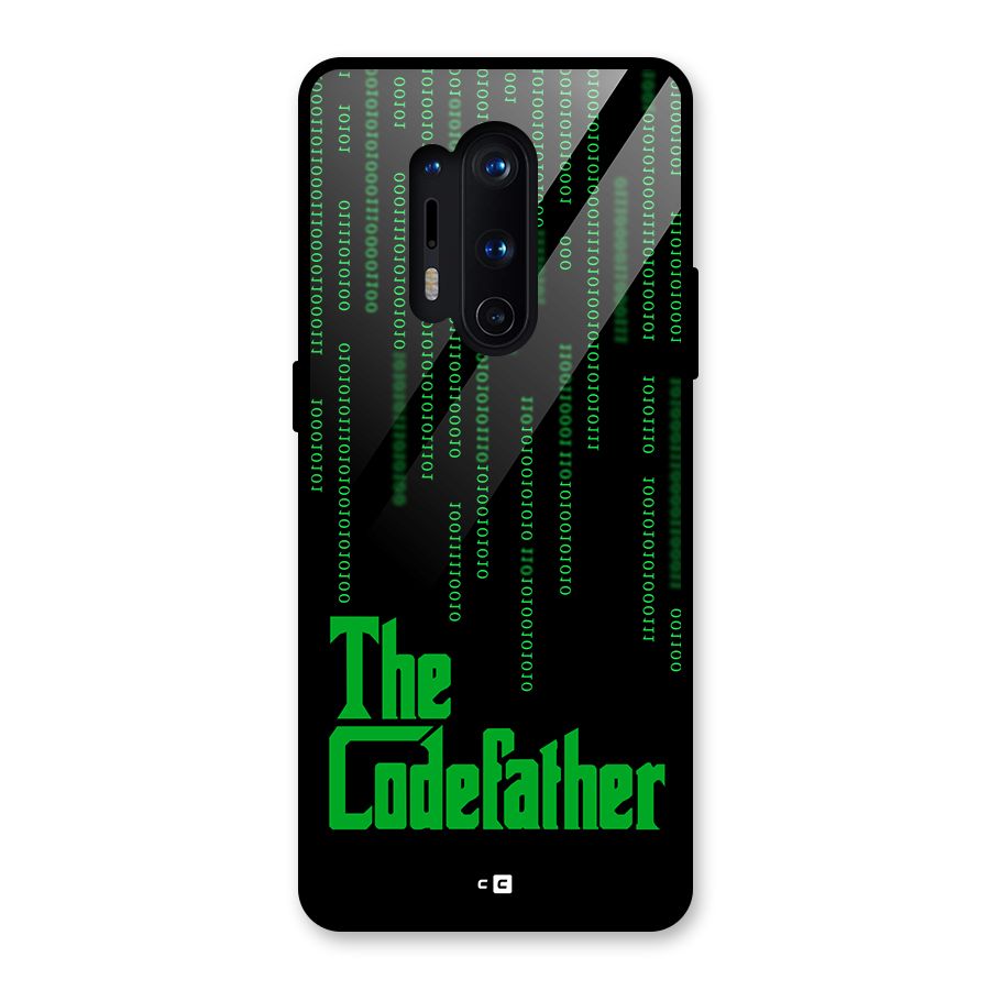 The Codefather Glass Back Case for OnePlus 8 Pro