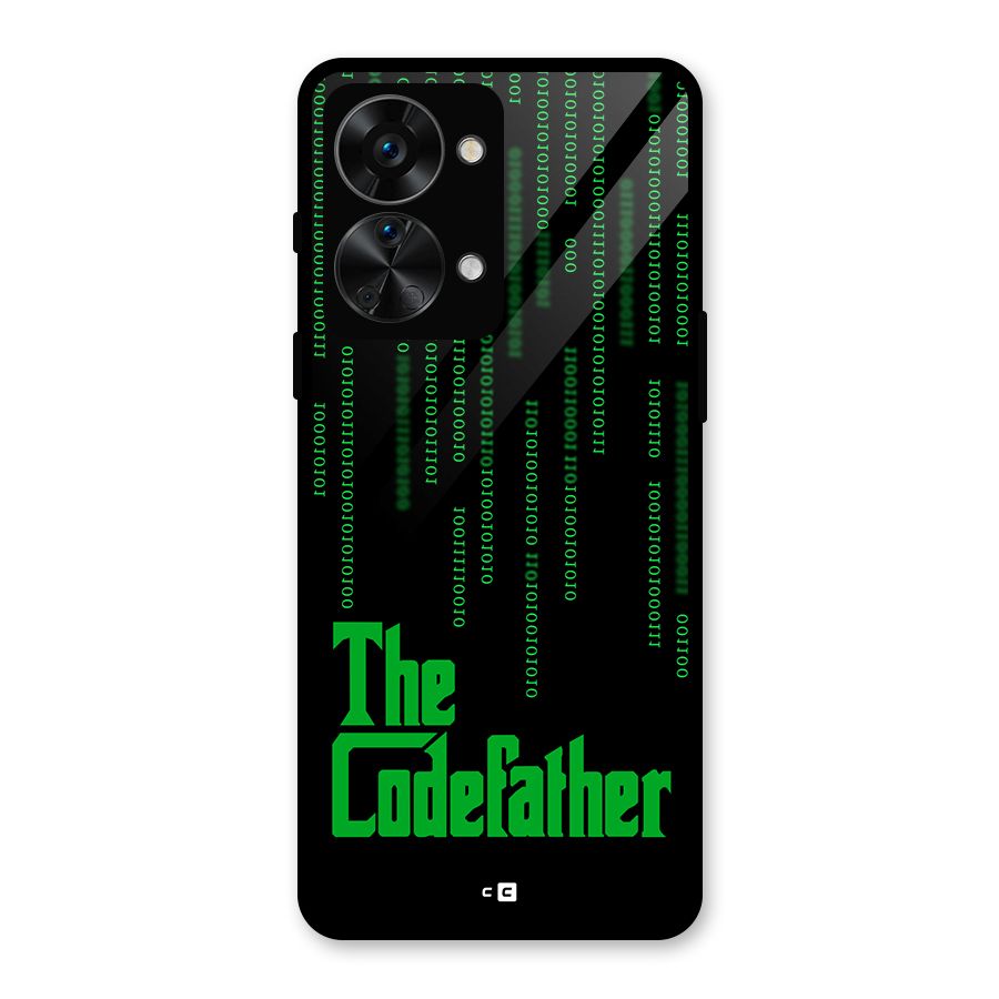 The Codefather Glass Back Case for OnePlus Nord 2T