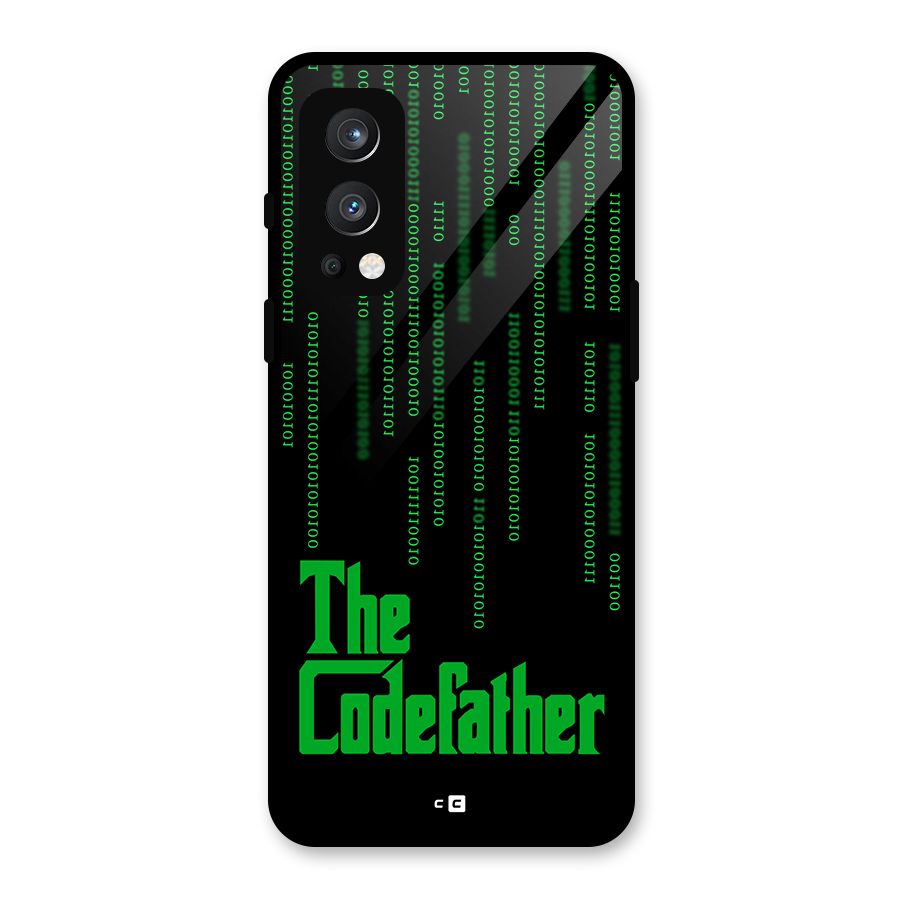 The Codefather Glass Back Case for OnePlus Nord 2 5G