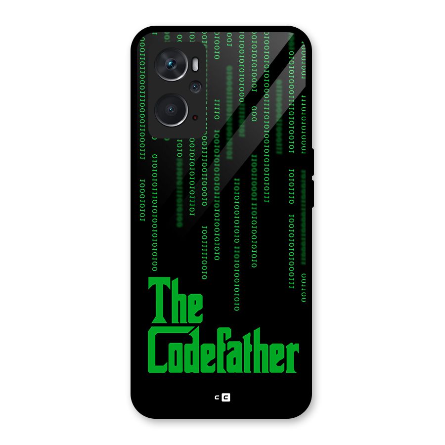 The Codefather Glass Back Case for Oppo K10 4G