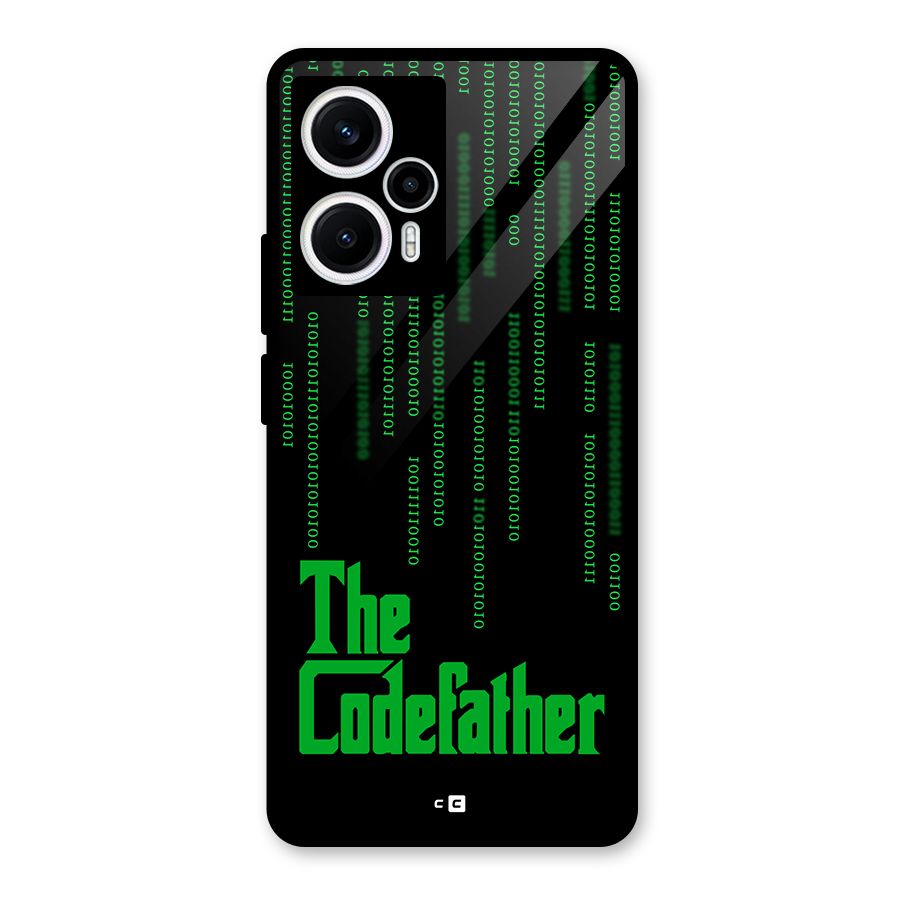 The Codefather Glass Back Case for Poco F5