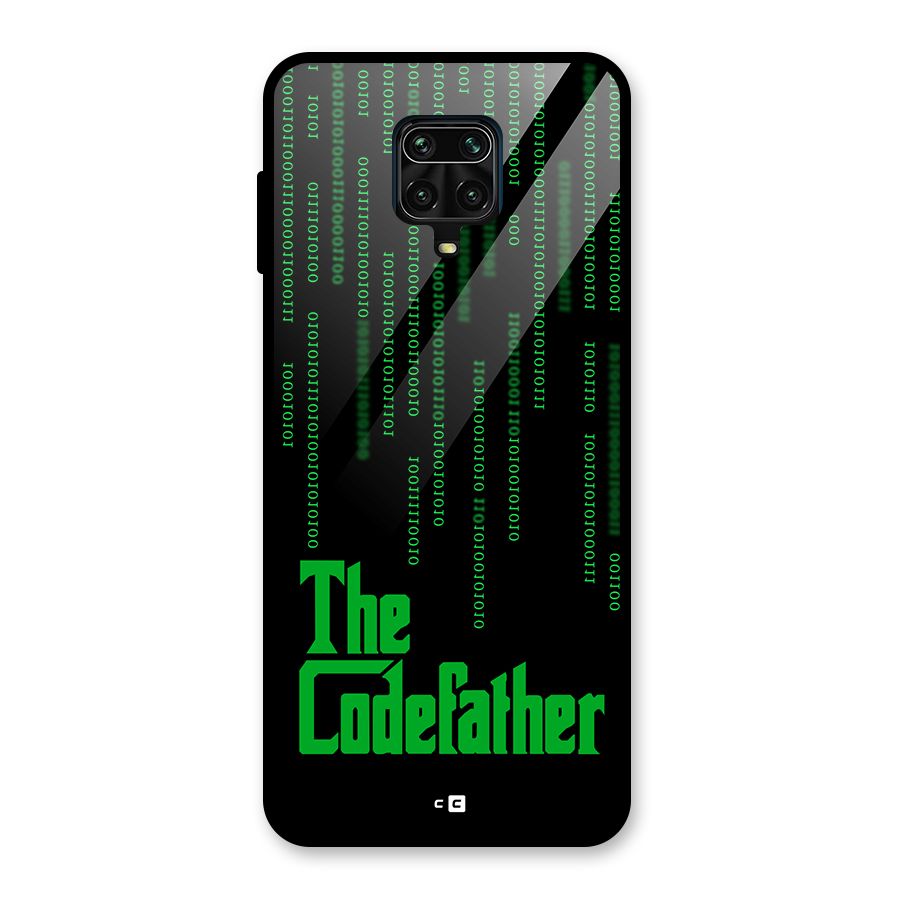 The Codefather Glass Back Case for Poco M2 Pro