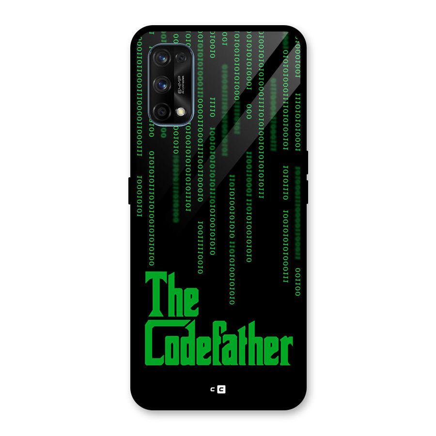 The Codefather Glass Back Case for Realme 7 Pro