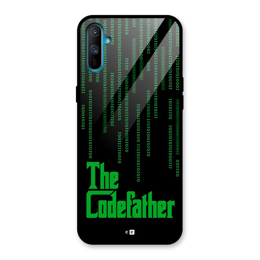 The Codefather Glass Back Case for Realme C3