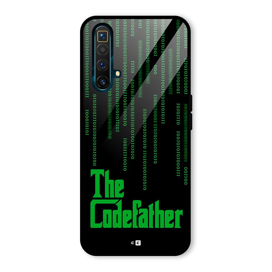 The Codefather Glass Back Case for Realme X3