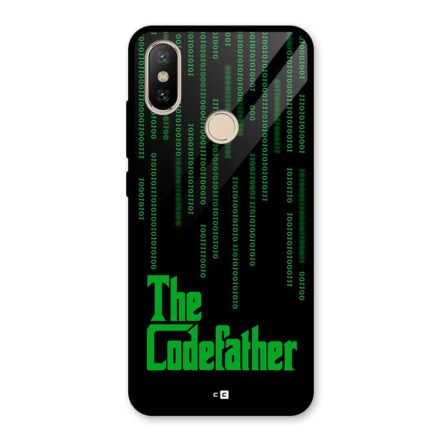 The Codefather Glass Back Case for Redmi A2