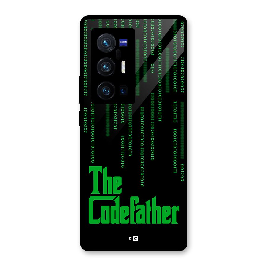 The Codefather Glass Back Case for Vivo X70 Pro Plus
