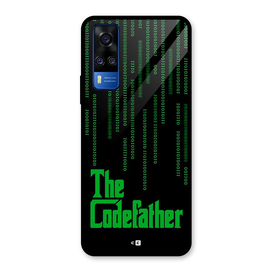 The Codefather Glass Back Case for Vivo Y31