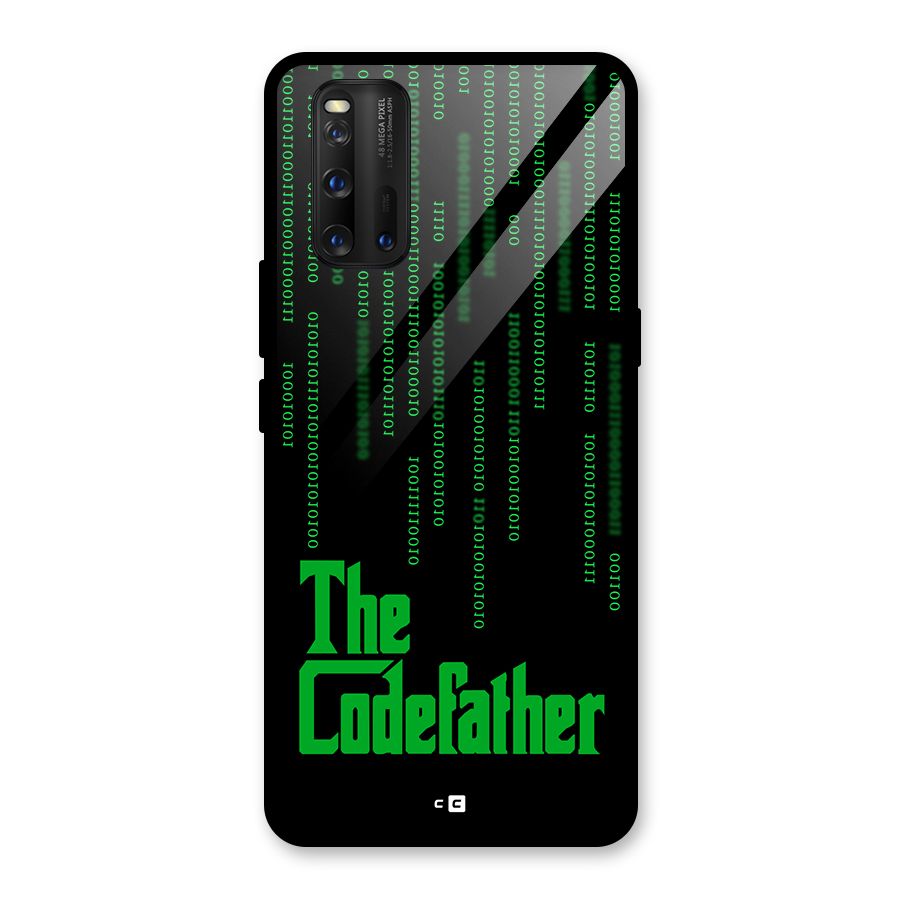 The Codefather Glass Back Case for Vivo iQOO 3
