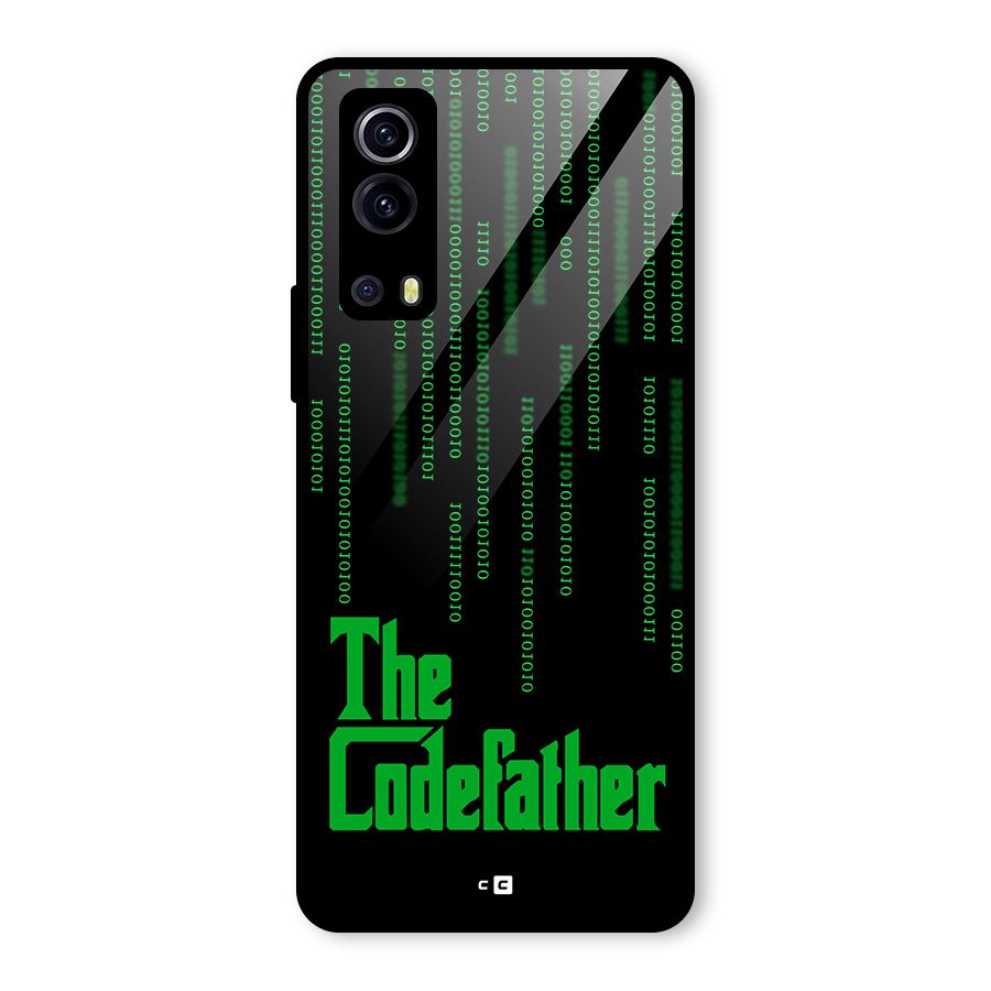 The Codefather Glass Back Case for Vivo iQOO Z3